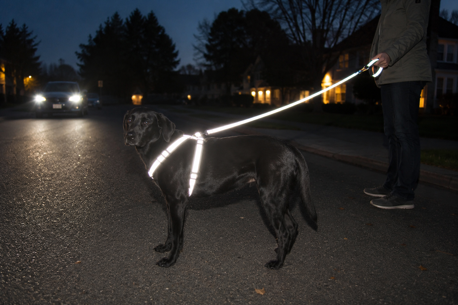 Night Walks: Why Reflective Dog Gear Matters