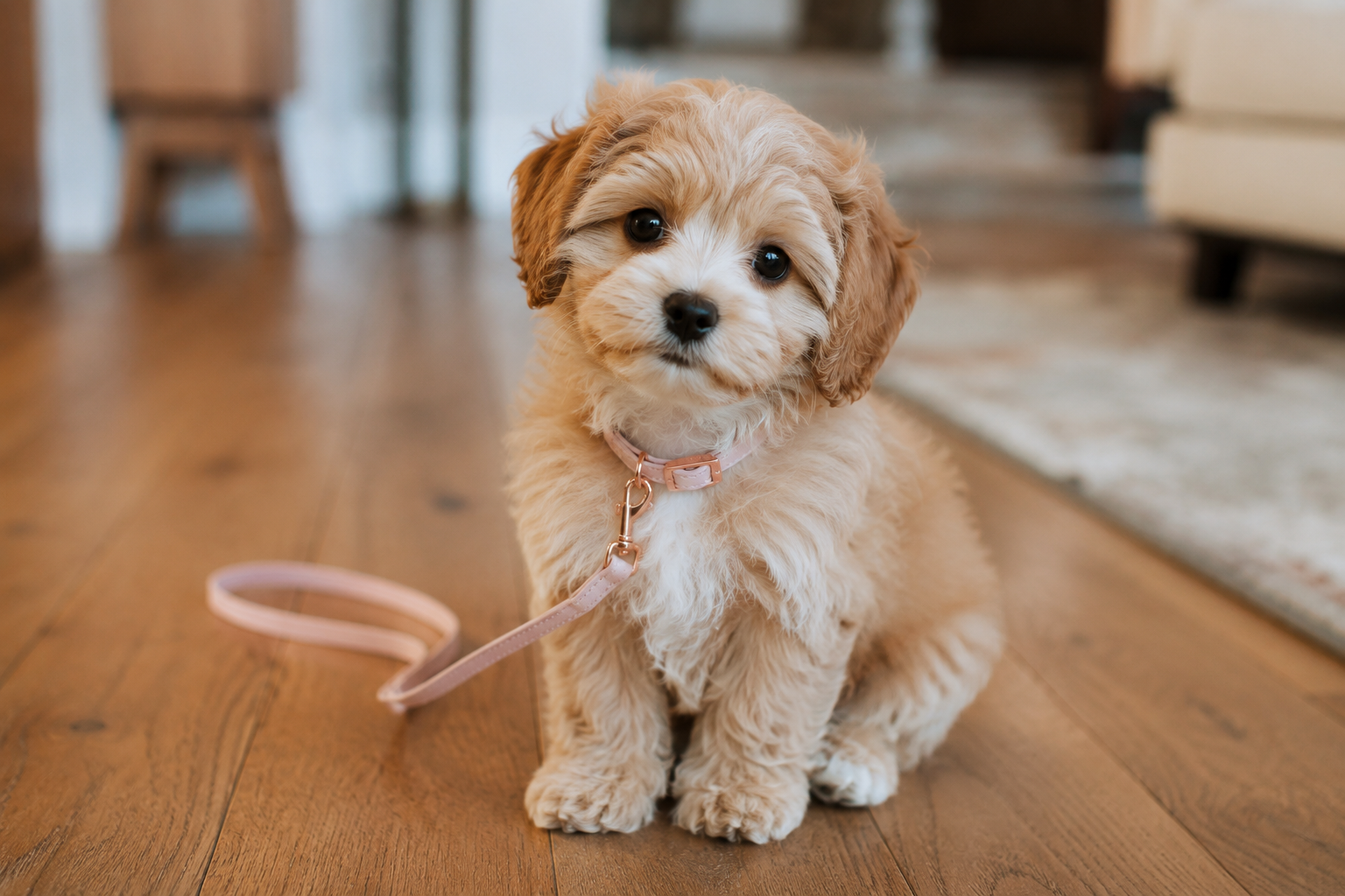 Your Puppy's First Collar and Leash
